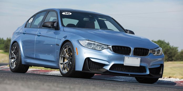 BMW M3 on a Track